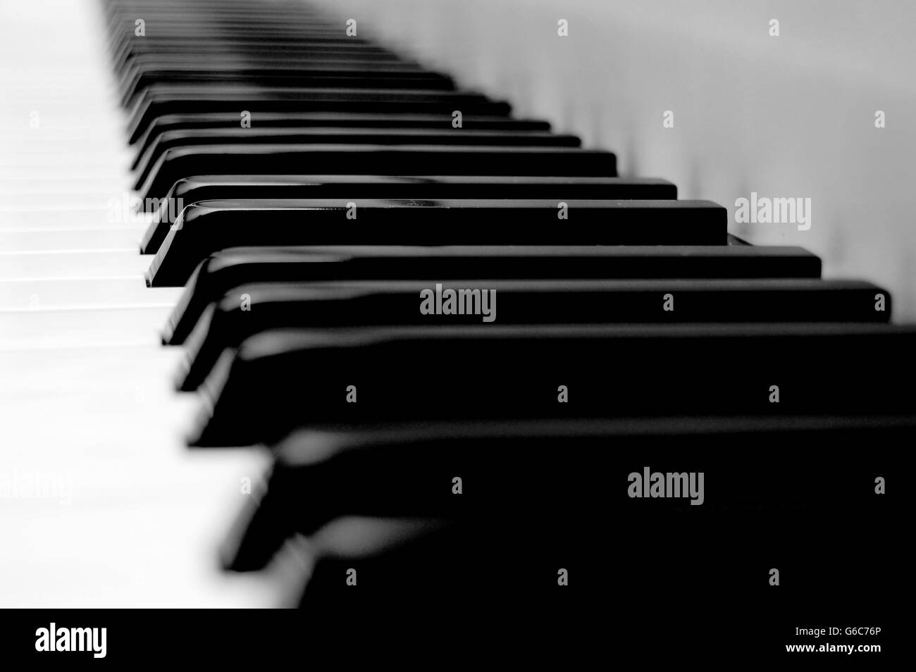 Clavier de piano Banque D'Images