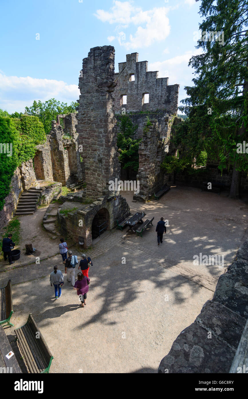 Le Château de Bad Teinach-Zavelstein Zavelstein,, Allemagne, Bade-Wurtemberg, Schwarzwald, Forêt-Noire Banque D'Images