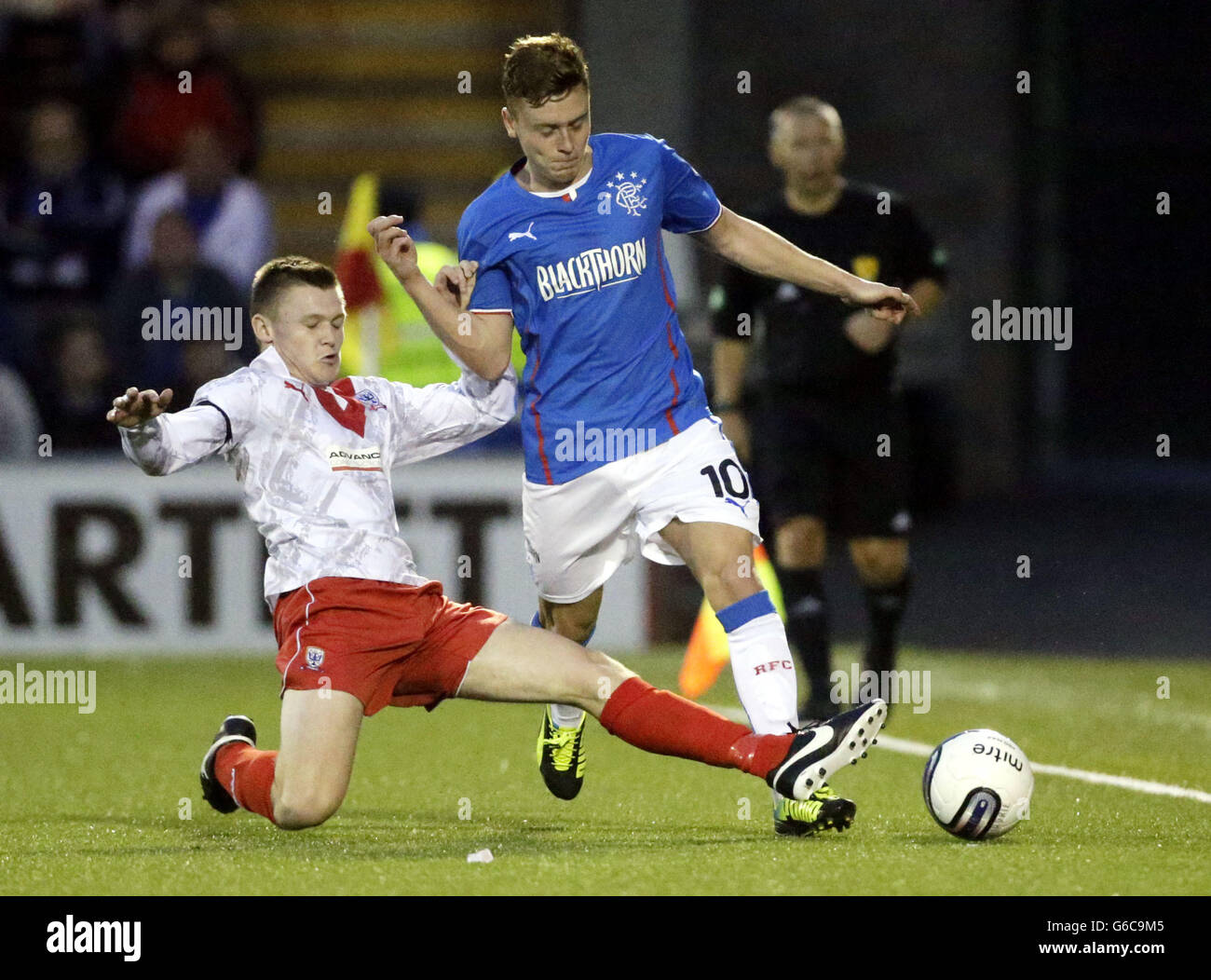 Soccer - Ligue écossaise un - Airdrie United v Rangers - Stade Excelsior Banque D'Images