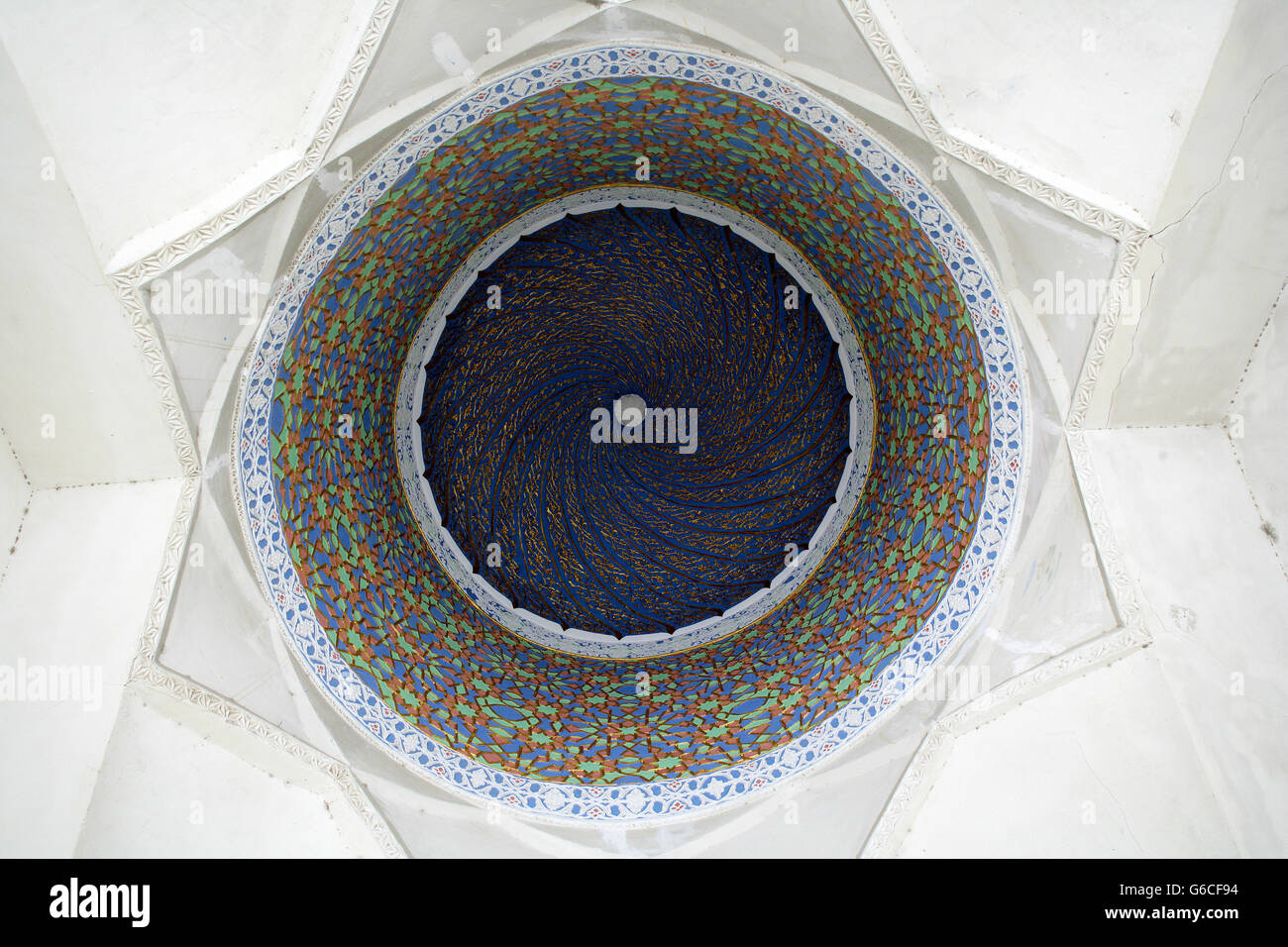 Cimetière islamique à Kokand Banque D'Images