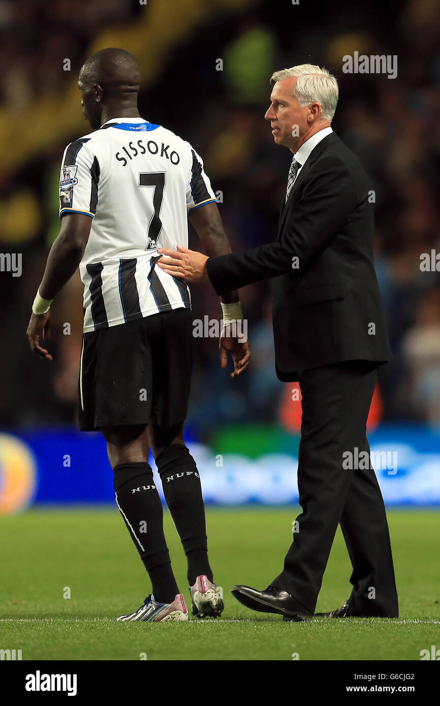 Soccer - Barclays Premier League - Manchester City v Newcastle United - Etihad Stadium Banque D'Images