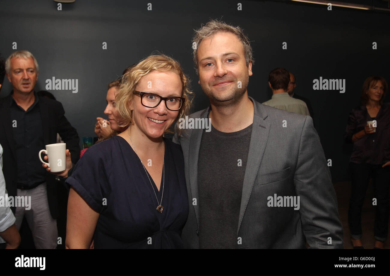 Anna Higgs et Sam Lavender lors d'un événement BFI en prévision des festivals du film de Venise et de Toronto. Banque D'Images