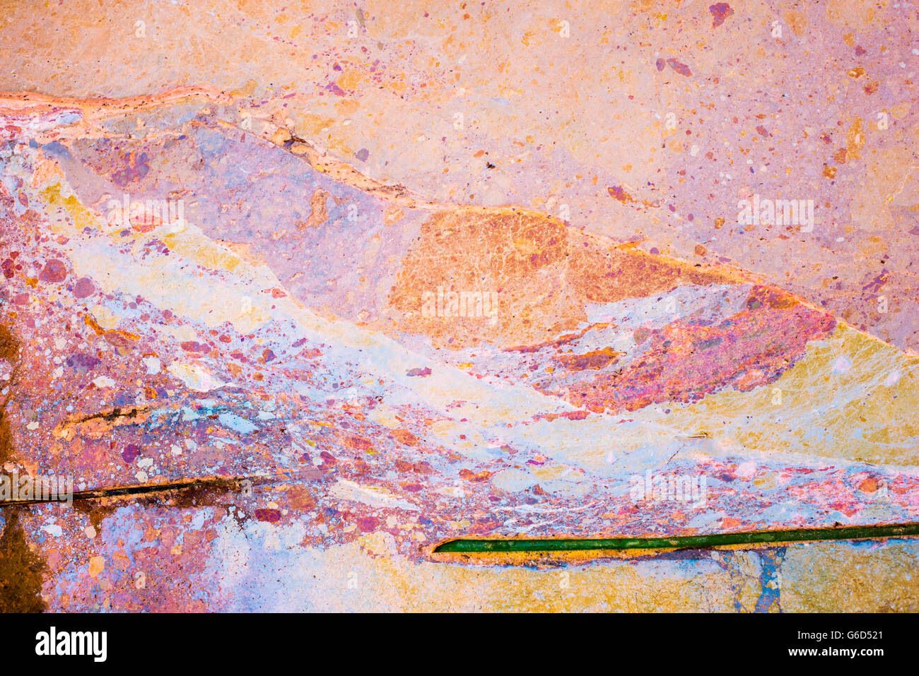 Abstract grunge texture background, point de peinture toile créative avec des couleurs douces. Banque D'Images