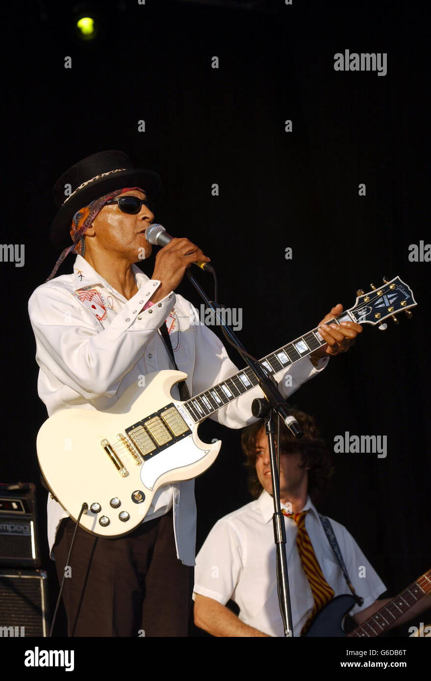 Glastonbury - Arthur Lee de l'amour Banque D'Images