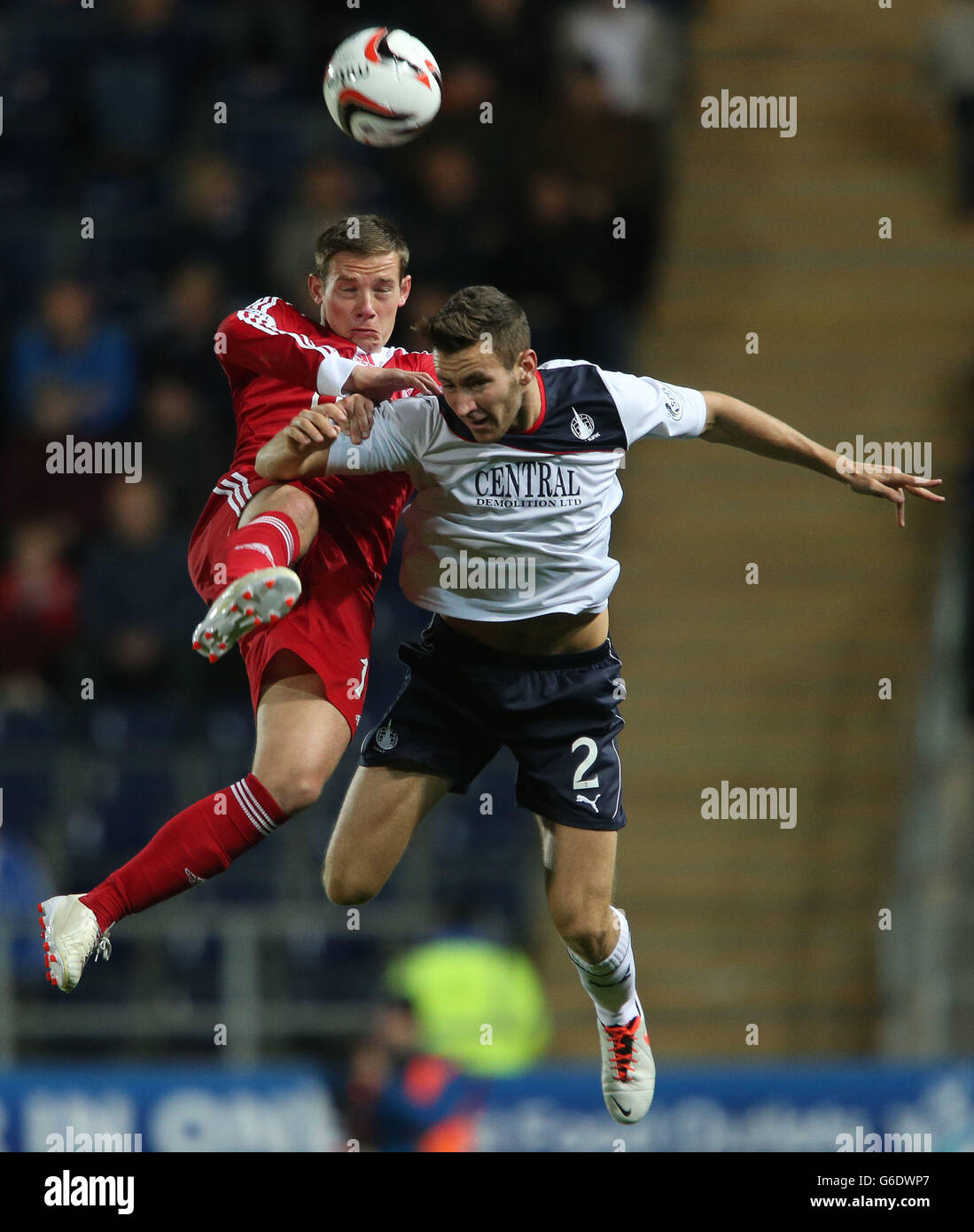 Football - Coupe de Ligue communautés écossaises - Troisième round - v Falkirk Falkirk Stadium - Aberdeen Banque D'Images