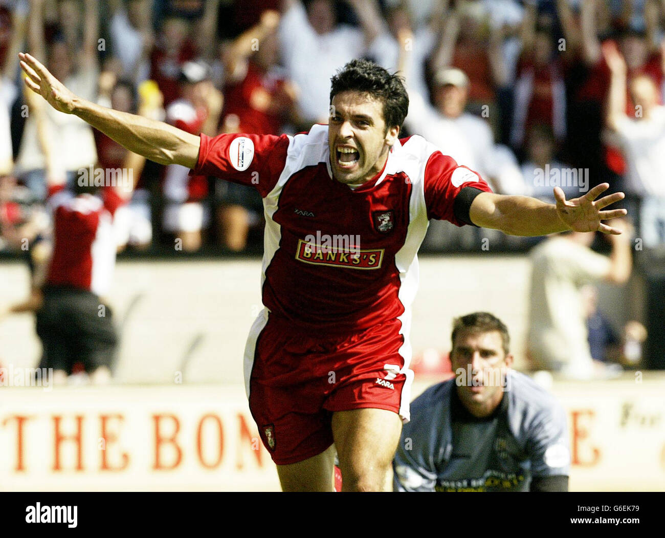 Walsall v West Bromwich Albion Banque D'Images