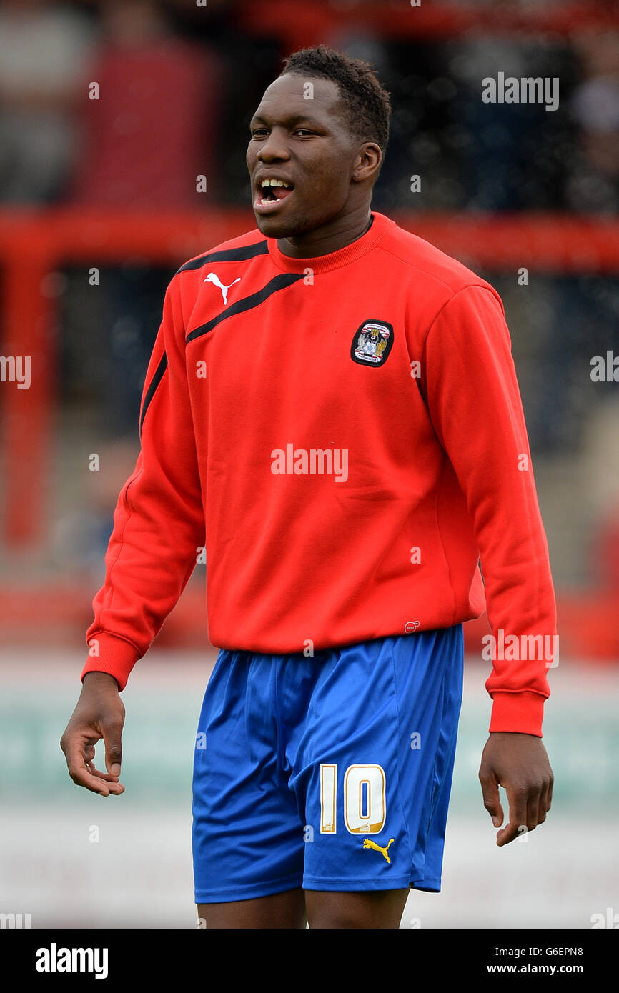 Football - Sky Bet League One - Stevenage / Coventry City - Stade Lamex.Mathieu Manset, Coventry City Banque D'Images