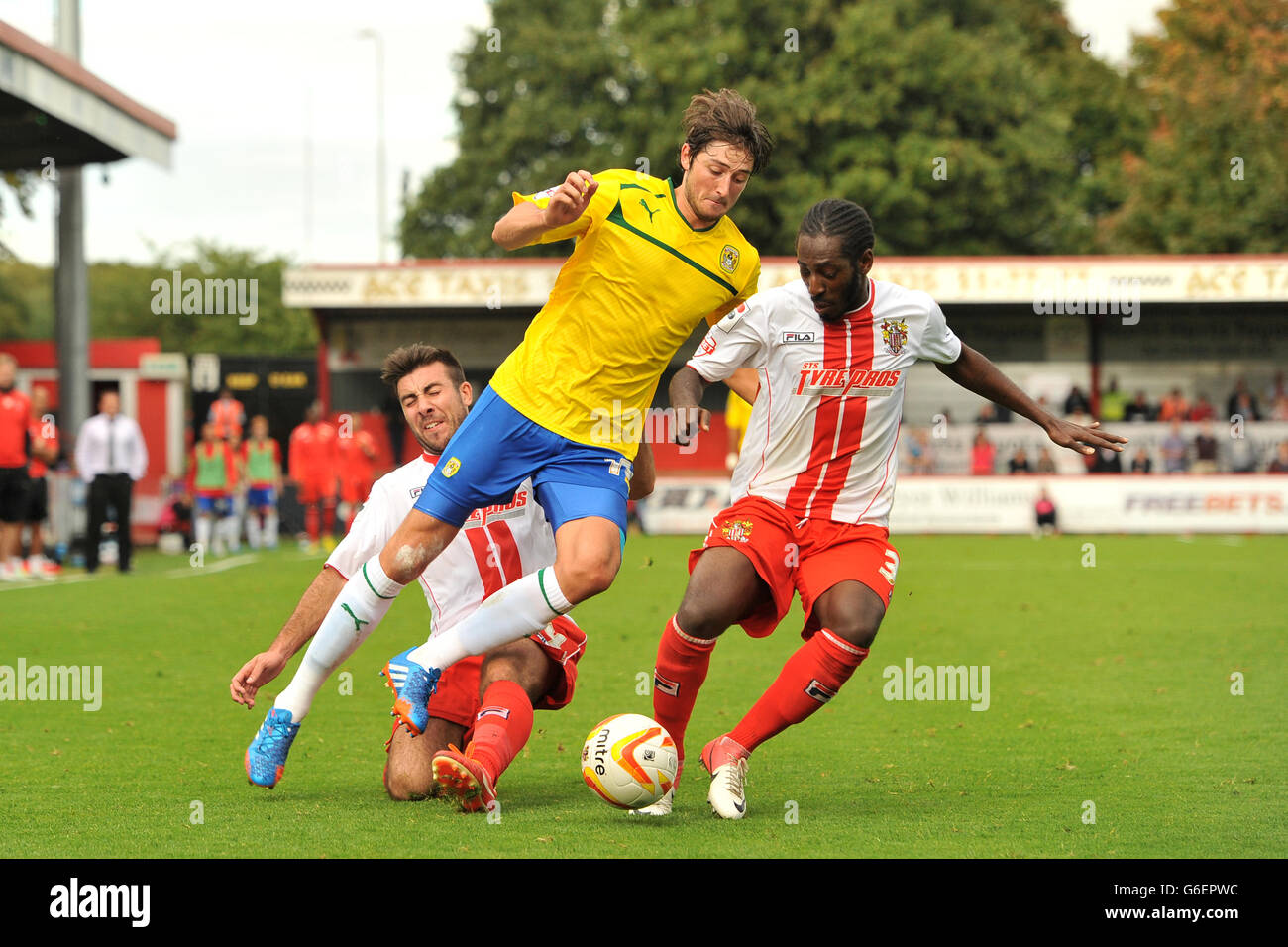 Sky Bet League Soccer - Un - Stevenage v Coventry City - Stade lamex Banque D'Images