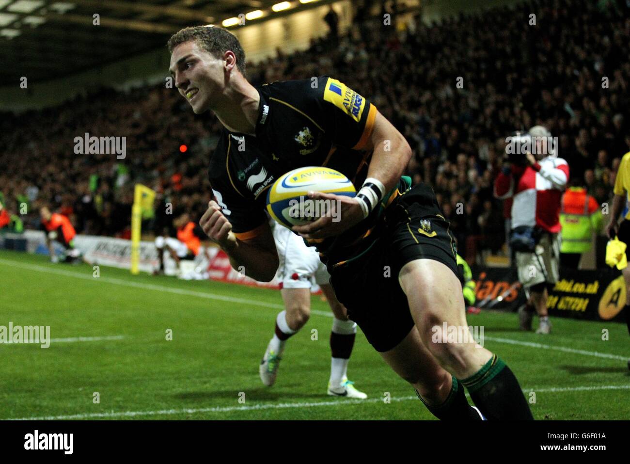 Rugby Union - Aviva Premiership - Sale Sharks v Northampton Saints - Franklin Gardens Banque D'Images