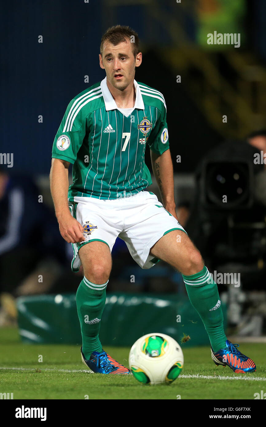 Soccer - Qualification de la Coupe du Monde 2014 - Europe - Groupe F - L'Irlande du Nord / Portugal - Windsor Park Banque D'Images