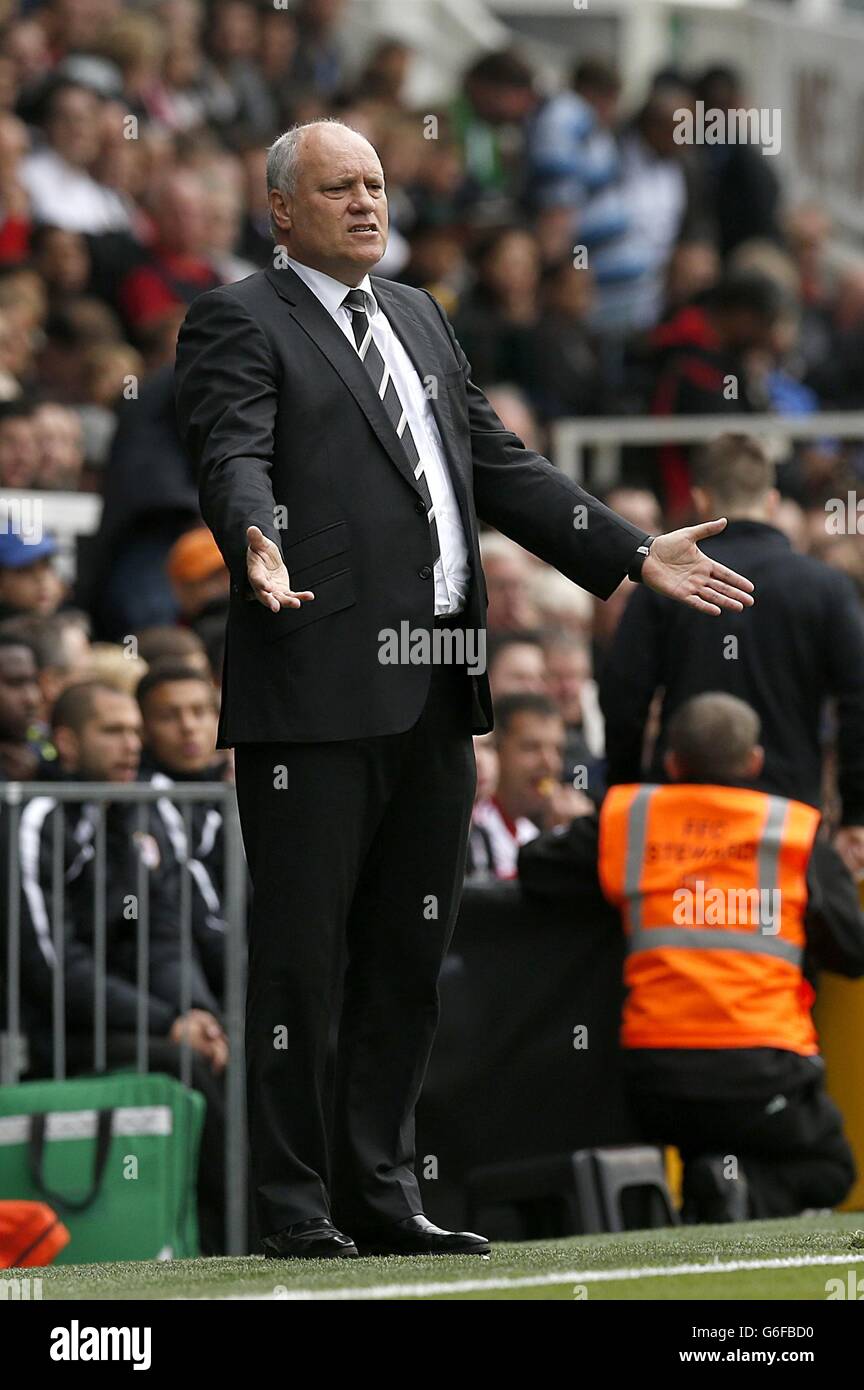 Soccer - Barclays Premier League - Fulham v Cardiff City - Craven Cottage Banque D'Images