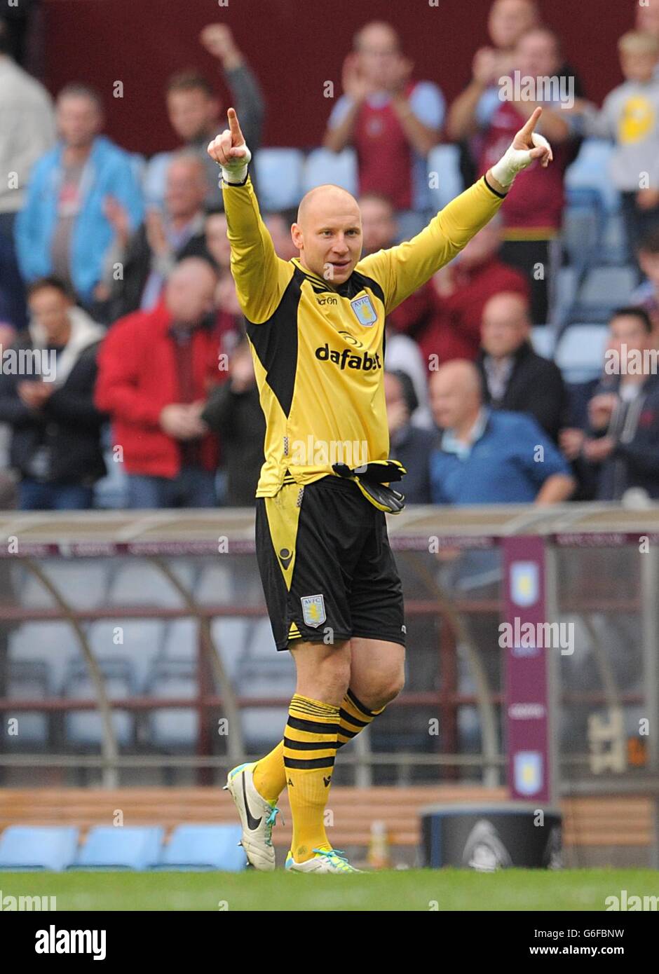 Soccer - Barclays Premier League - Aston Villa v Manchester City - Villa Park Banque D'Images