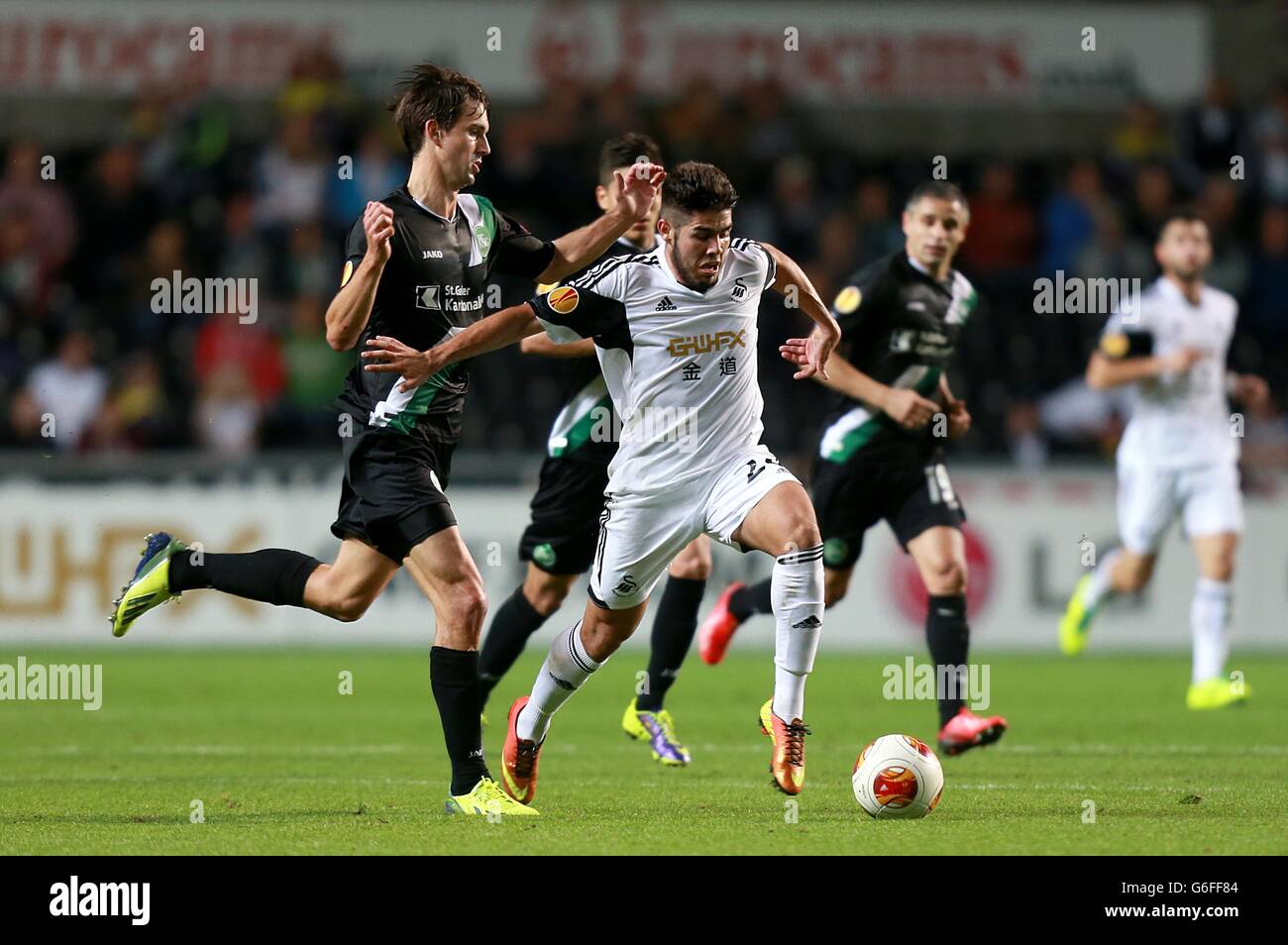 Football - UEFA Europa League - Groupe A - Swansea City v St Gallen - stade Liberty Banque D'Images