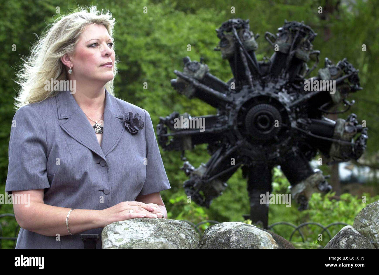 MaryLynn Dodson nièce du pilote Robert Jackson qui a retrouvé son