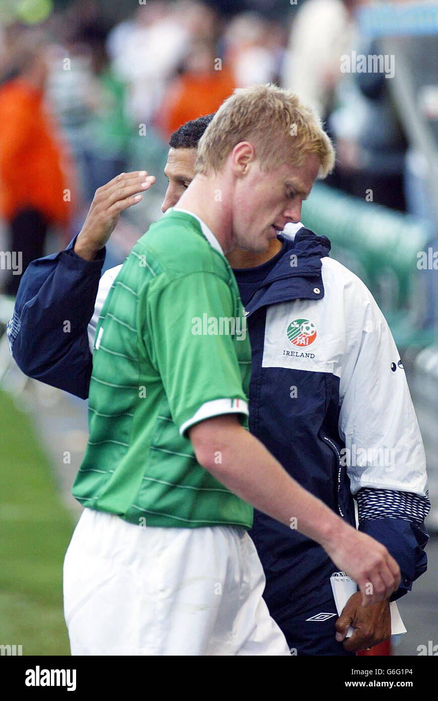 République d'Irlande v France Banque D'Images