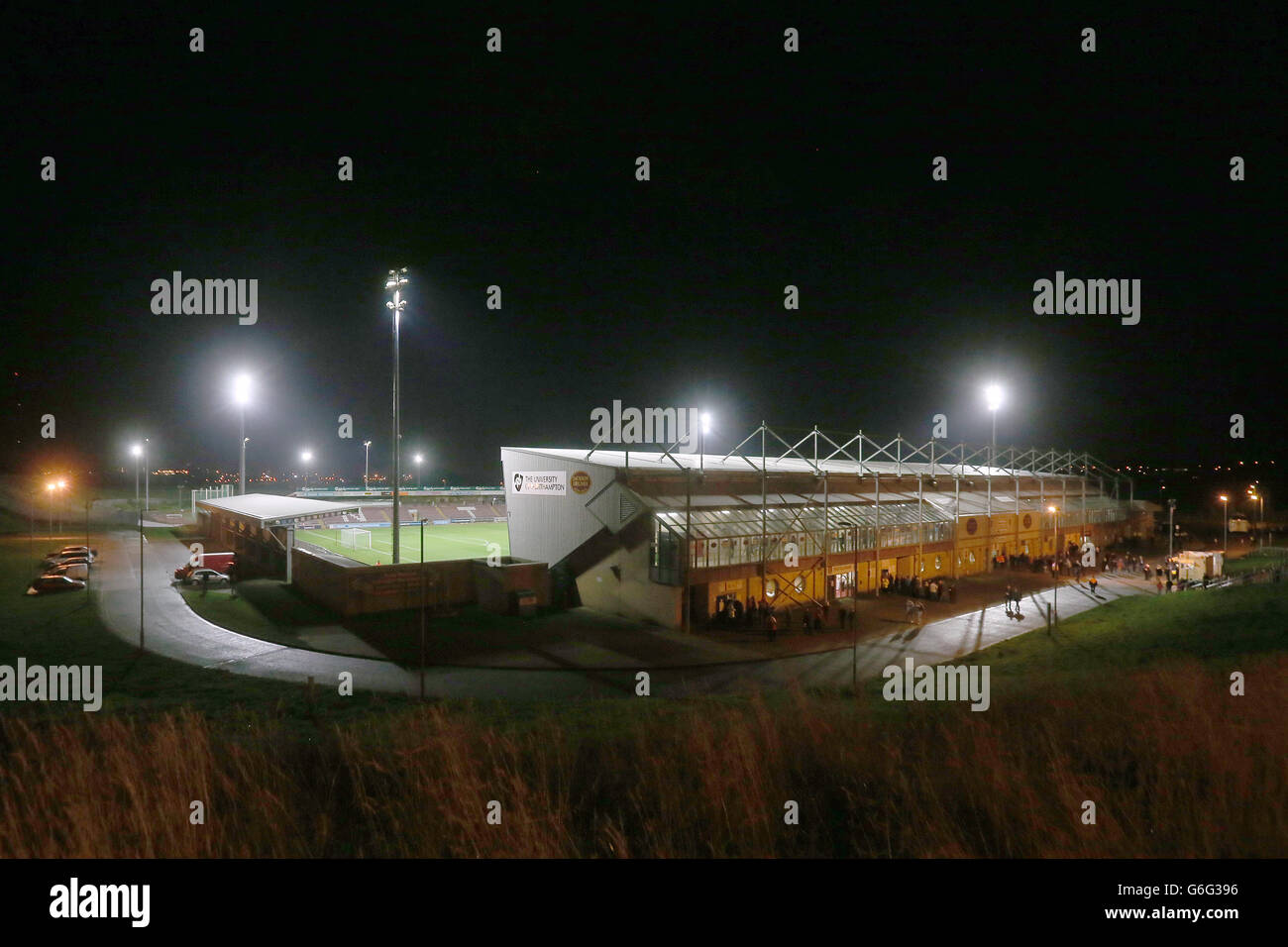 Football - Sky Bet League One - Coventry City v Leyton Orient - Sixfields Stadium. Vue générale sur le stade Sixfields. Banque D'Images