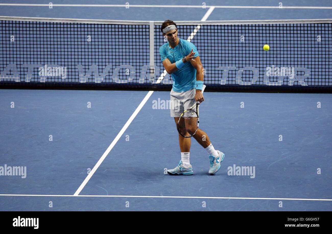 Tennis - Barclays ATP World Tour Finals - Jour deux - O2 Arena Banque D'Images