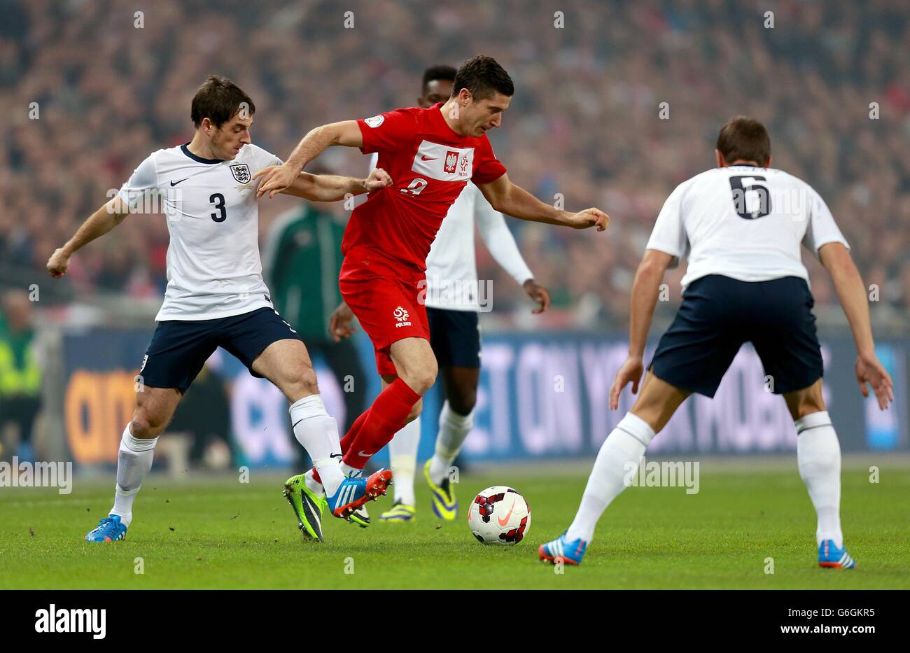 Football - Coupe du Monde FIFA 2014 - Qualifications - Groupe H - Angleterre v Italie - Stade de Wembley Banque D'Images