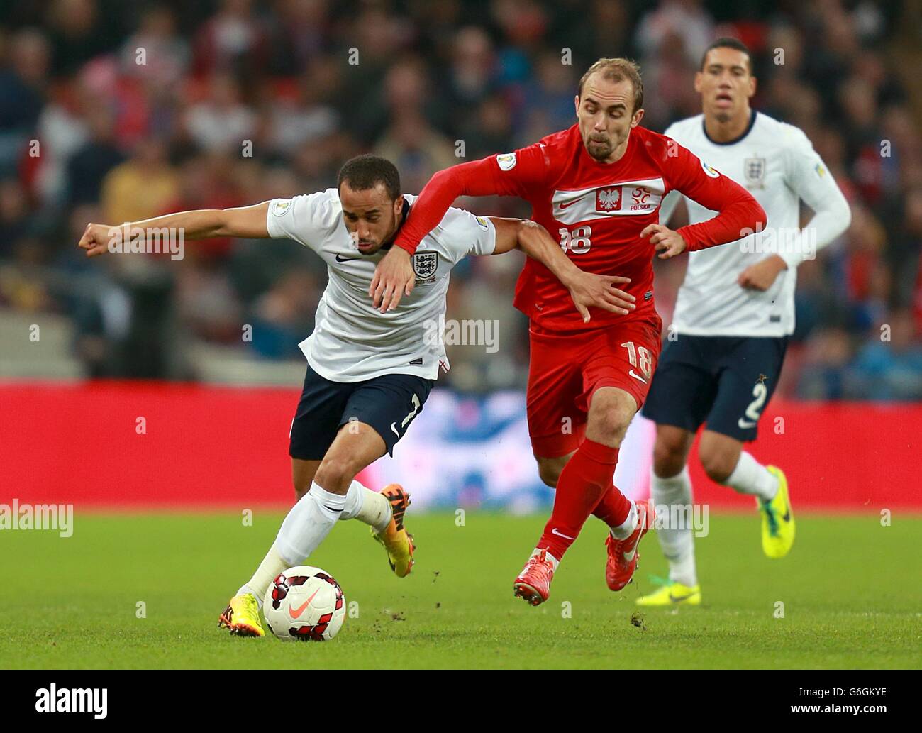 Football - Coupe du Monde FIFA 2014 - Qualifications - Groupe H - Angleterre v Italie - Stade de Wembley Banque D'Images