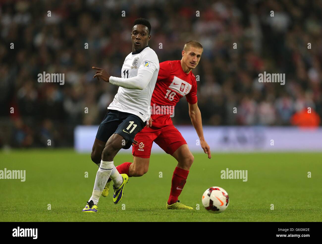 Football - Coupe du Monde FIFA 2014 - Qualifications - Groupe H - Angleterre v Italie - Stade de Wembley Banque D'Images
