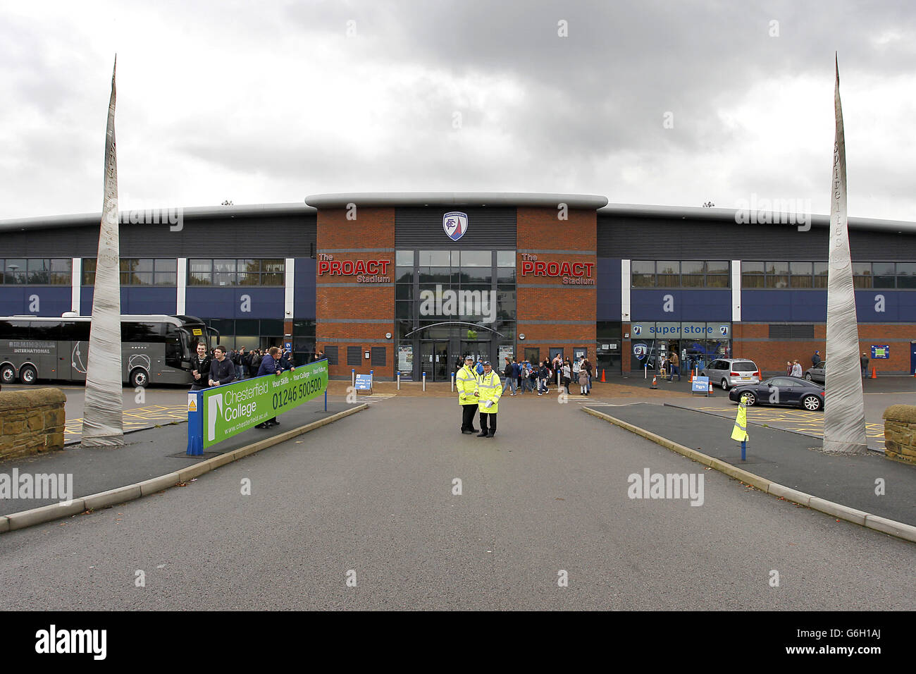 Sky Bet League Soccer - Deux - Chesterfield v Burton Albion - Proact Stadium Banque D'Images