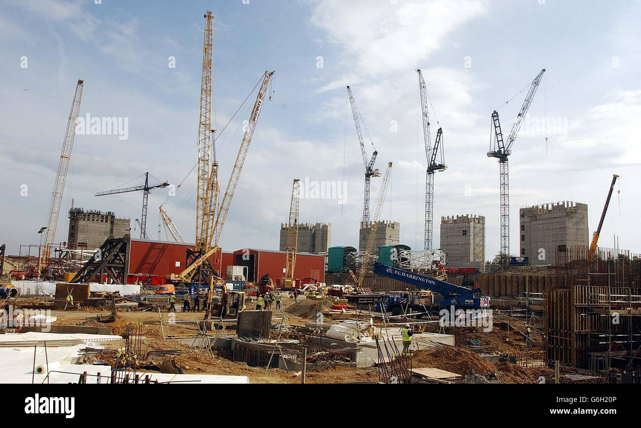 Construction de Wembley SPORT Banque D'Images