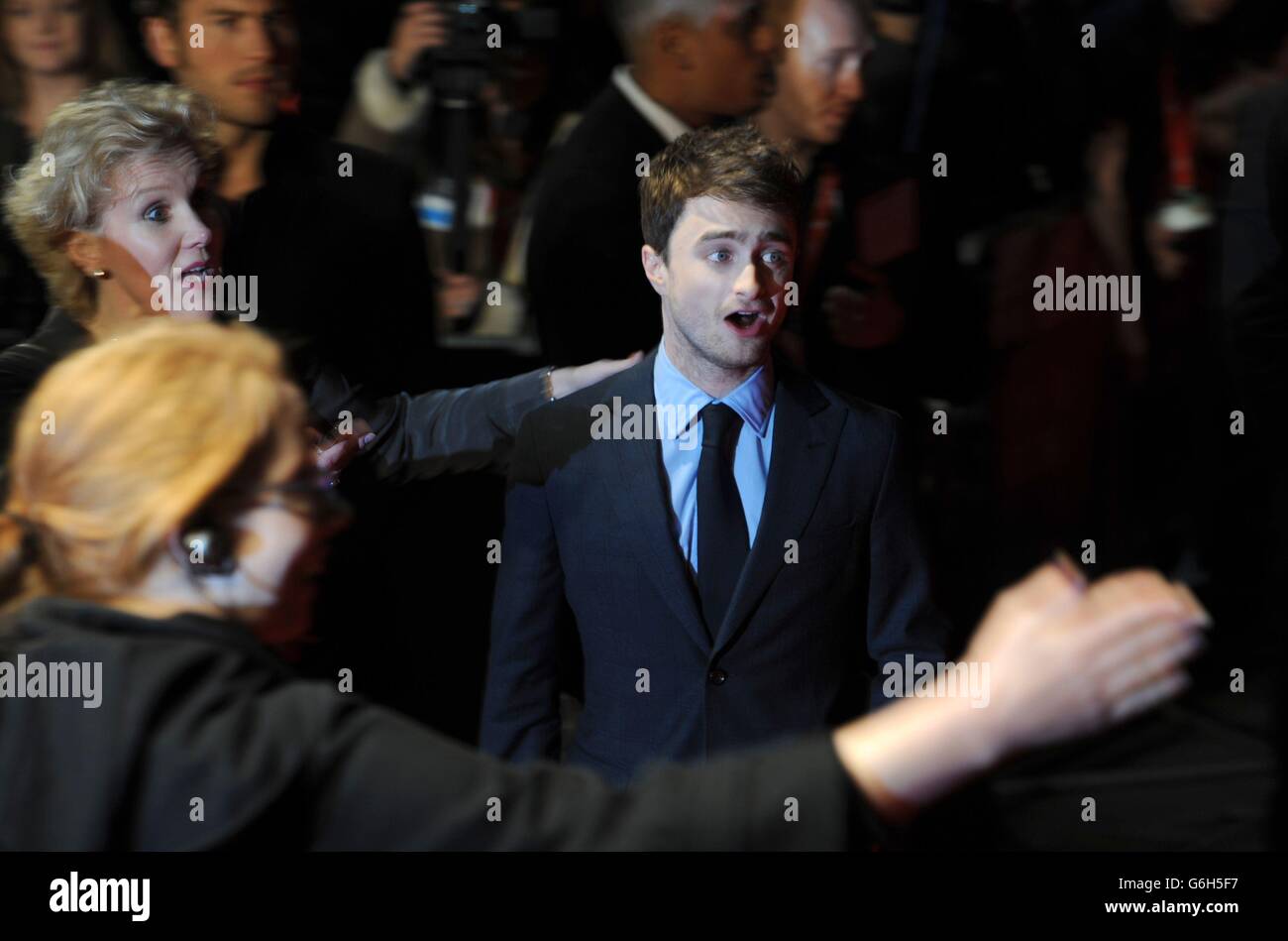 Tuez vos Darlings projection - 57e BFI London film Festival.Daniel Radcliffe participe à la projection de Kill Your Darlings à Odeon West End, Londres. Banque D'Images