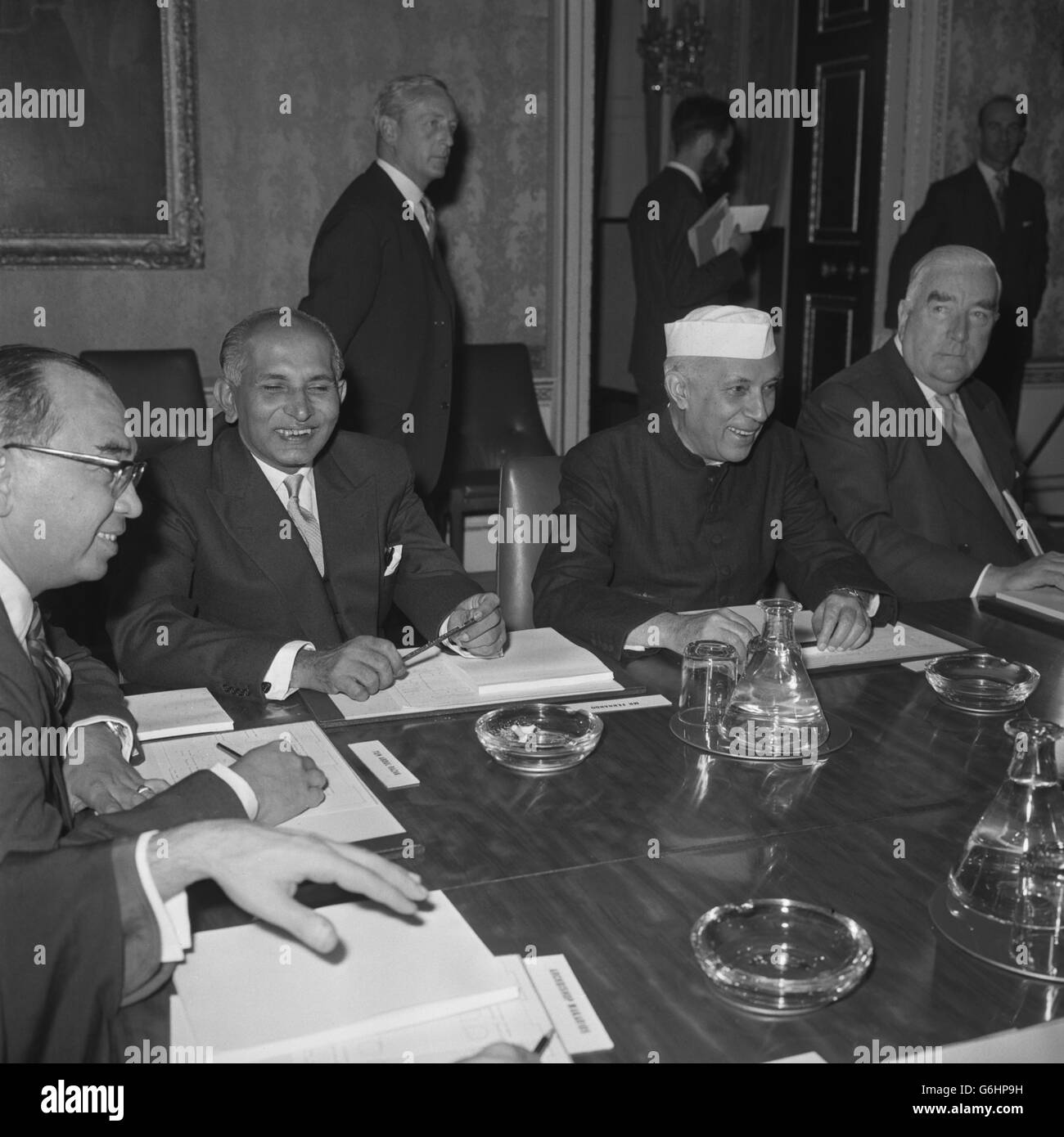 Politique - Premier Ministre - Conférence du Commonwealth Marlborough House, Londres Banque D'Images