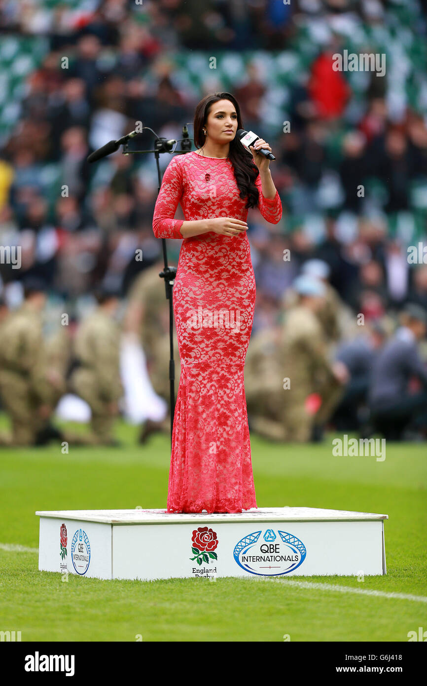 Rugby Union - QBE International - Angleterre v Australie - Twickenham Banque D'Images