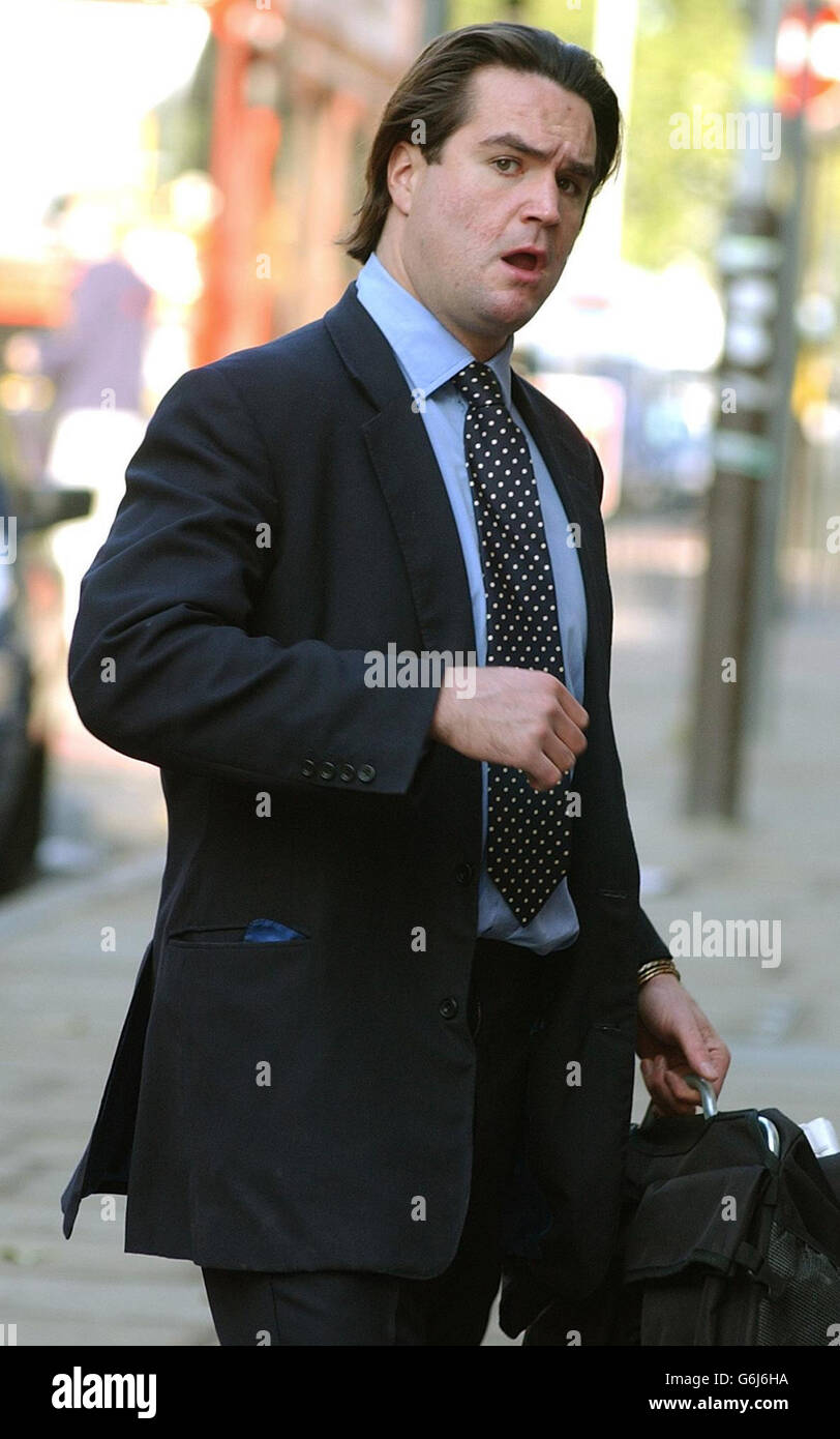 Henry Cookson à Tower Bridge Magistrates Court Banque D'Images