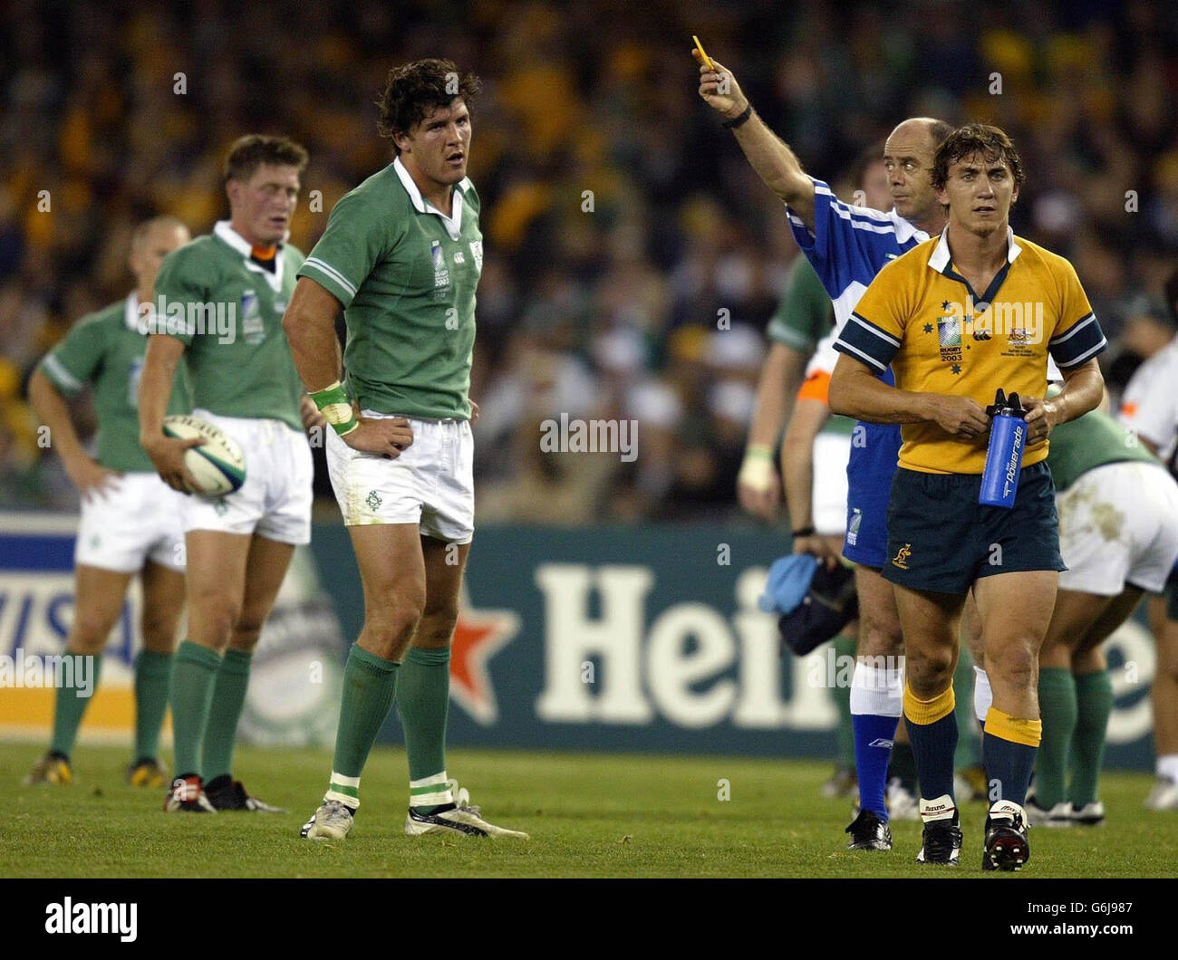 L'Irlande DE LA COUPE DU MONDE L'Australie v Banque D'Images