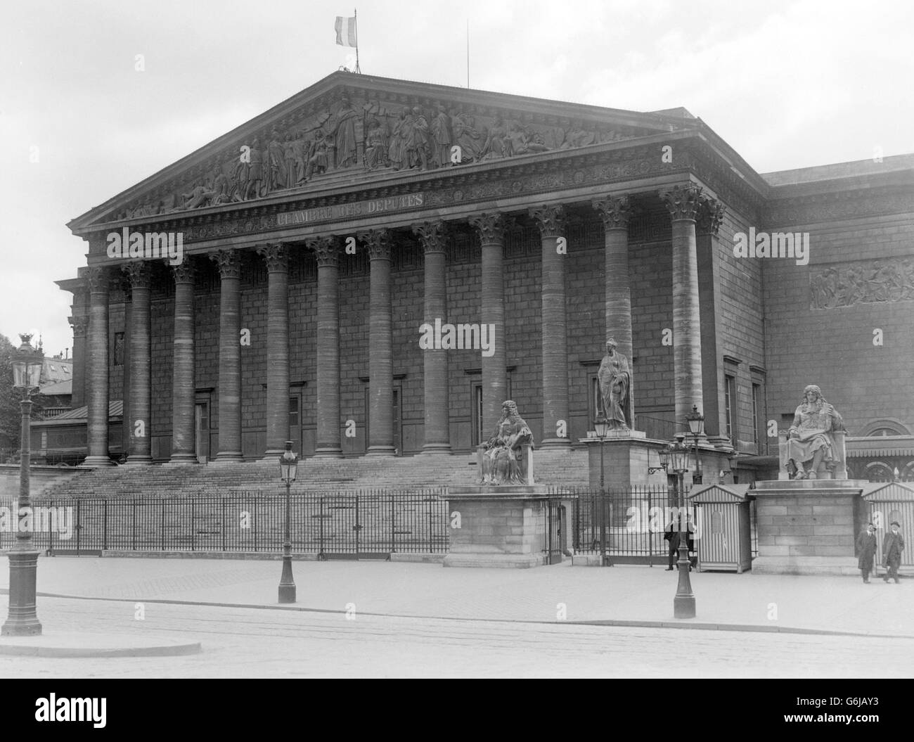 Paris, Chambre des députés. 1912. Banque D'Images