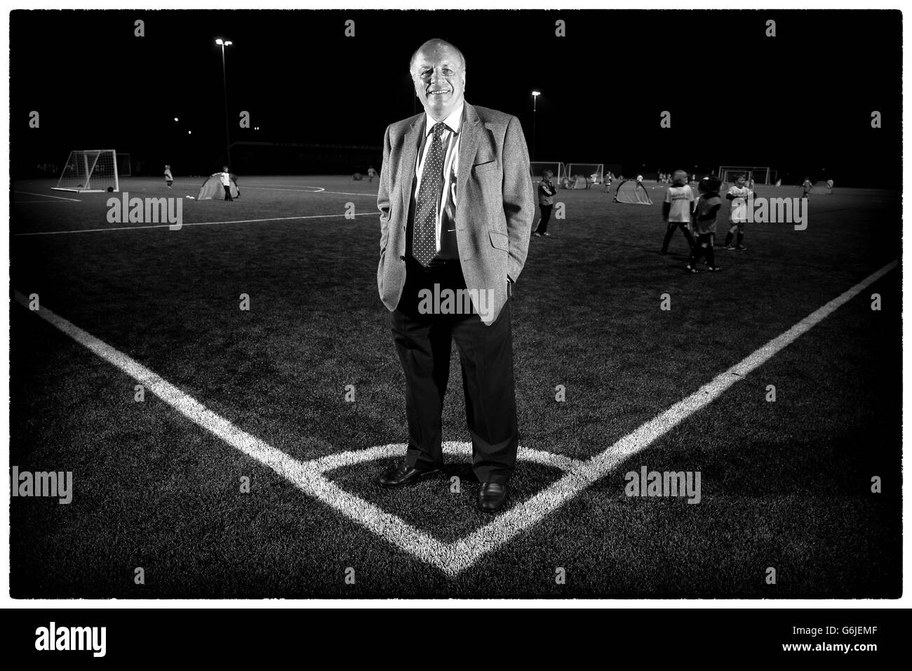 1 millions de Football - Oaklands Park Banque D'Images