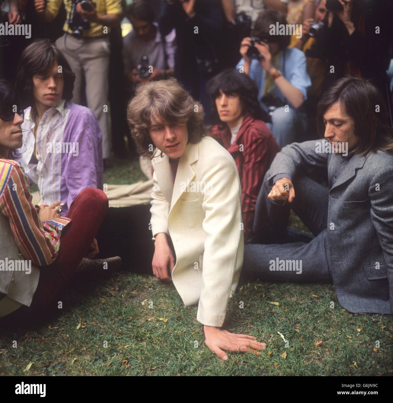 Musique - Hyde Park Festival gratuit - Les Rolling Stones Banque D'Images