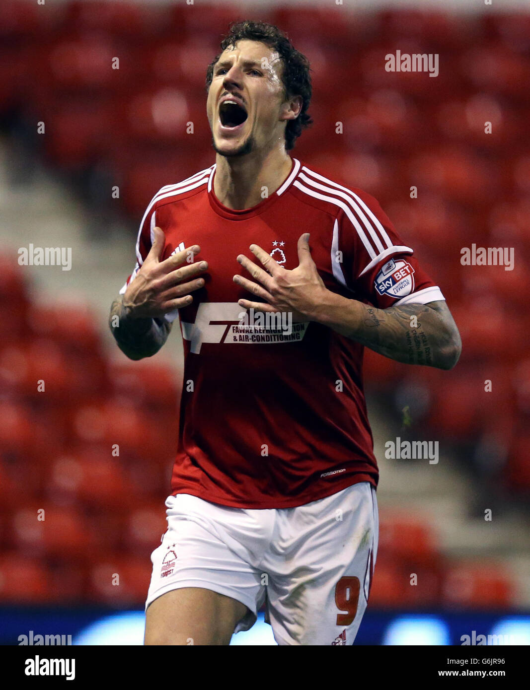 Sky Bet Championship Soccer - - Nottingham Forest v Lecture - Rez-de-Ville Banque D'Images