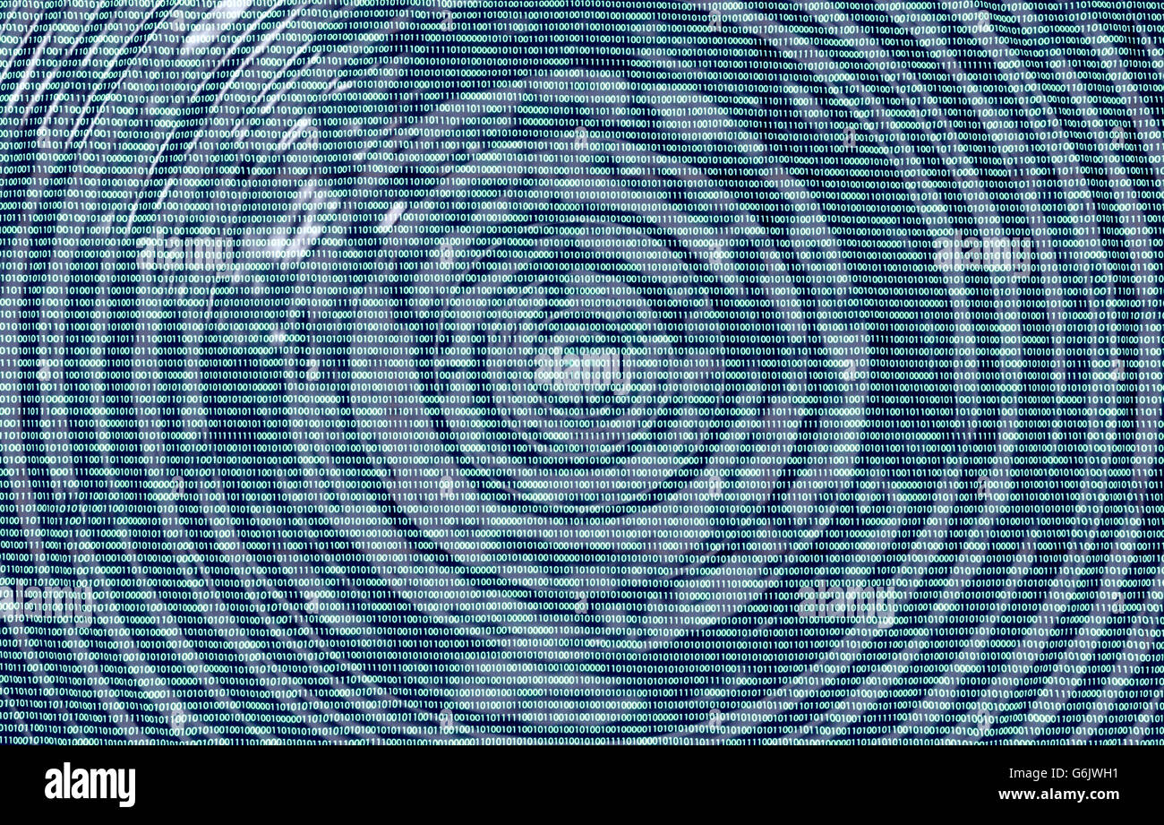 Concept de pool de données un océan d'informations, 3d illustration Banque D'Images