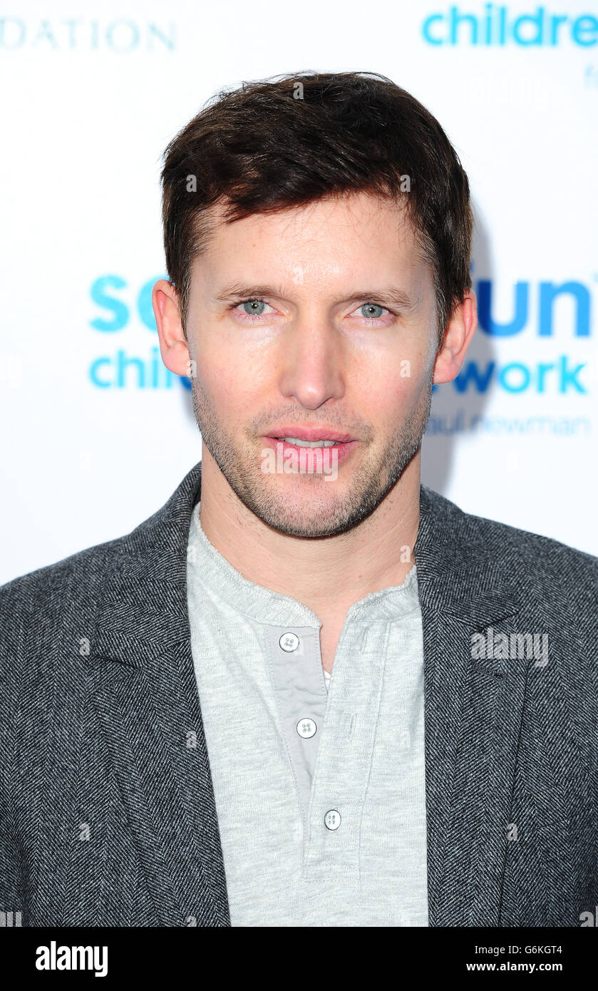 James Blunt participe au gala de Londres du SeriousFun Children's Network au Roundhouse, Camden, Londres.APPUYEZ SUR ASSOCIATION photo.Date de la photo: Mardi 3 décembre 2013.Le crédit photo devrait se lire comme suit : Ian West/PA Wire Banque D'Images