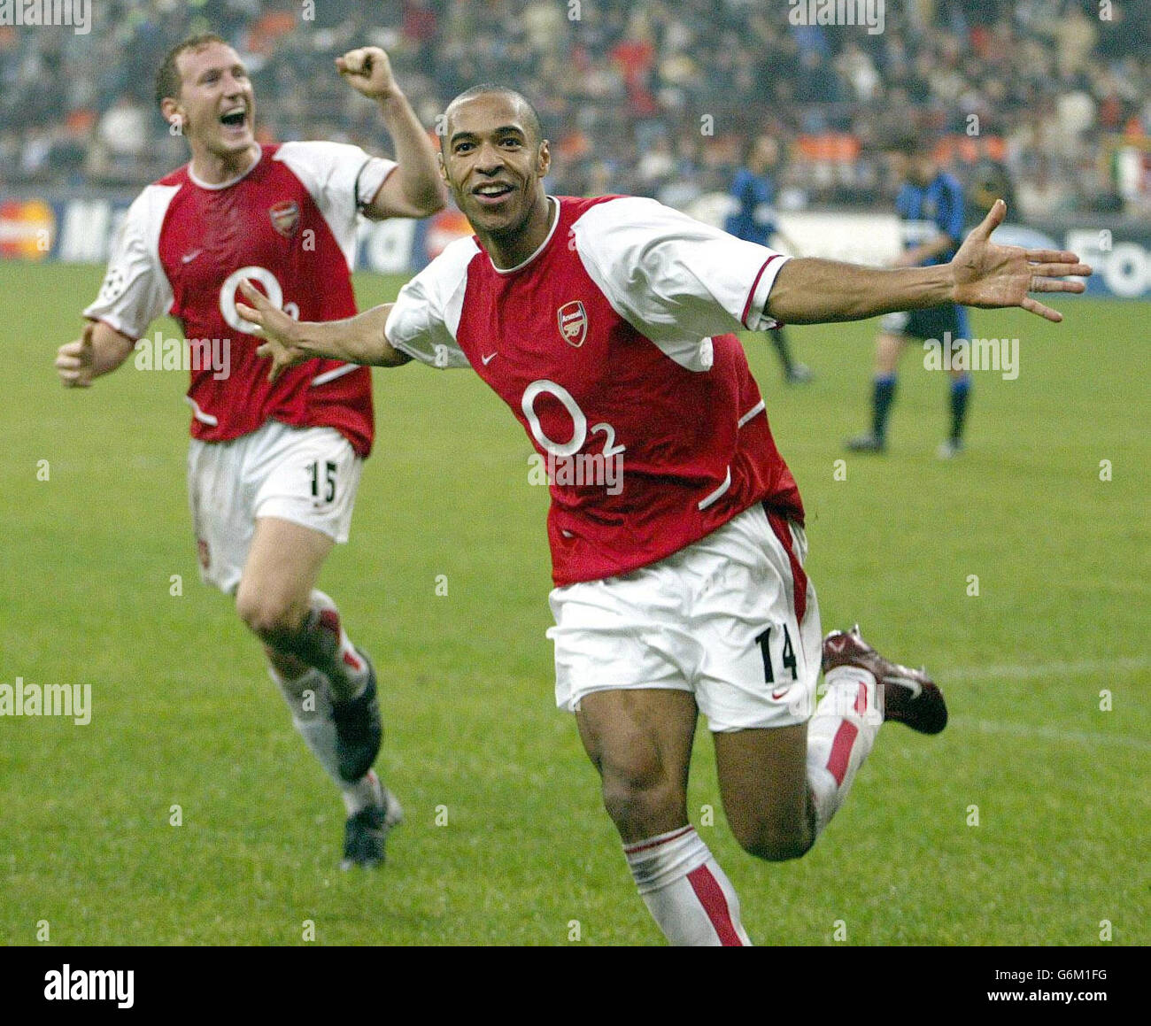 L'Inter Milan v Arsenal Banque D'Images