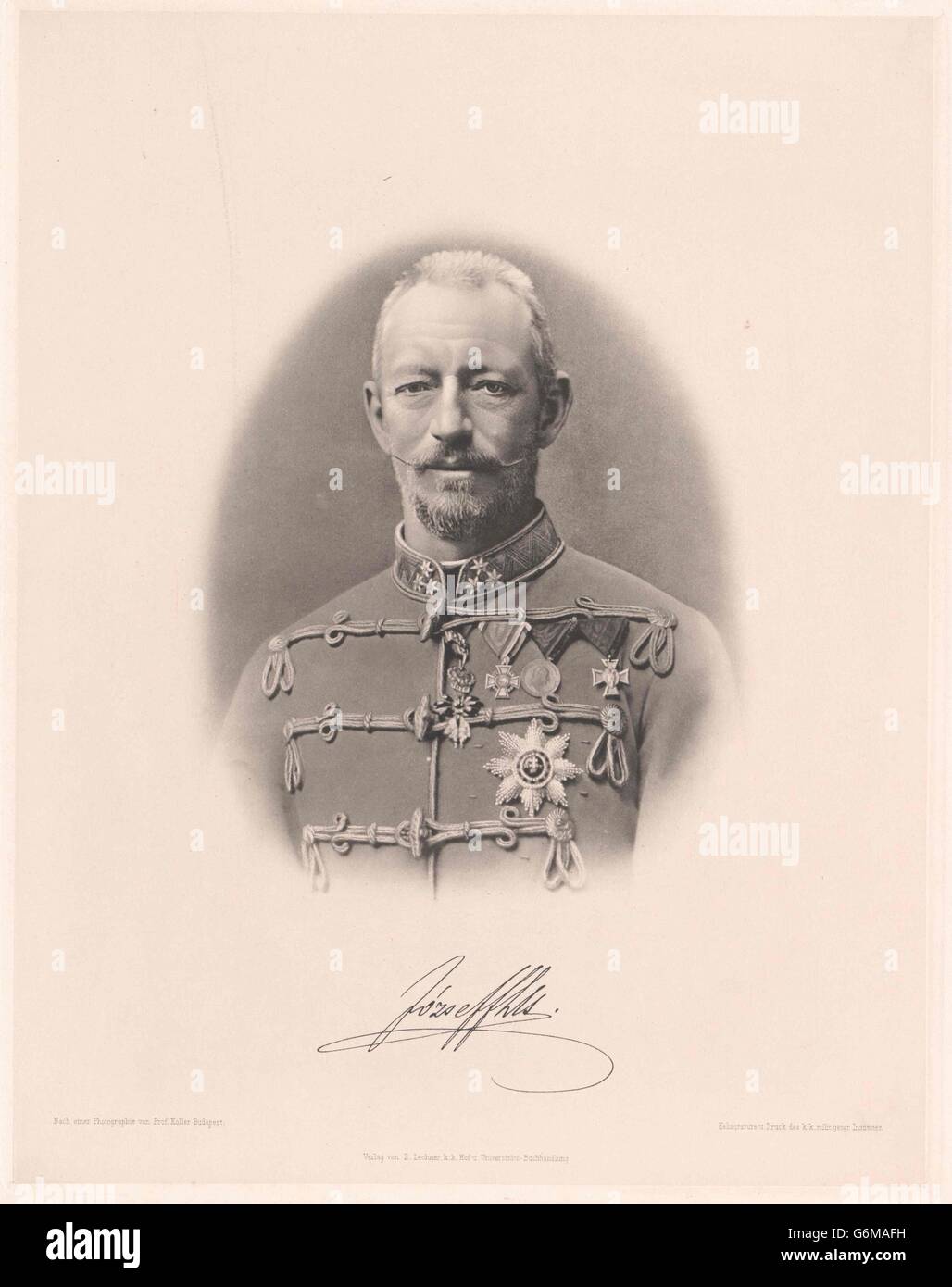 Josef, Erzherzog von Österreich (1833-1905) Banque D'Images