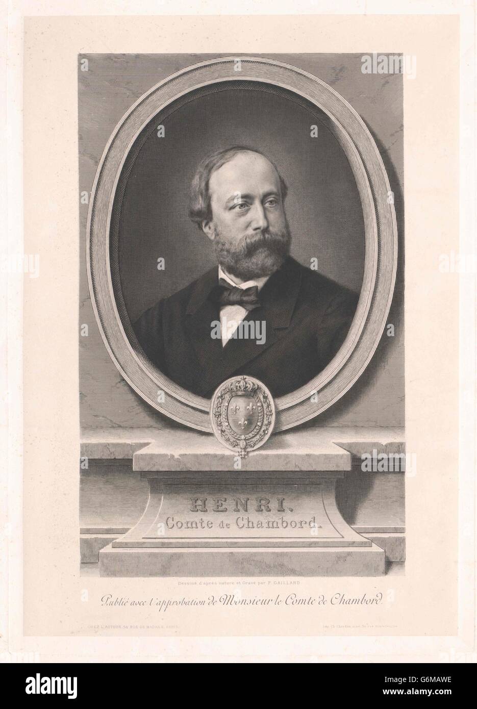 Heinrich, Prinz von Frankreich Banque D'Images