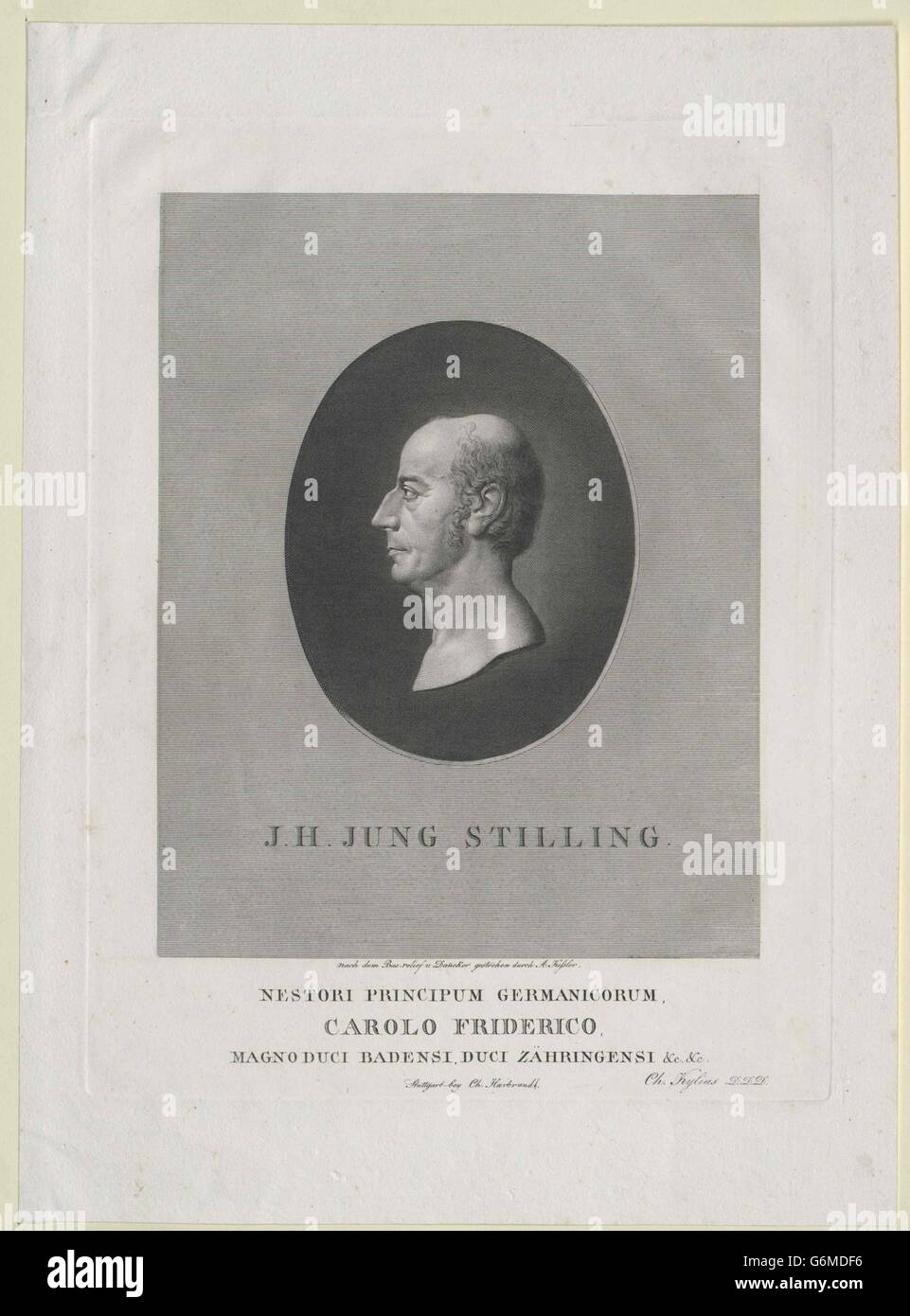 Jung-Stilling, Johann Heinrich Banque D'Images