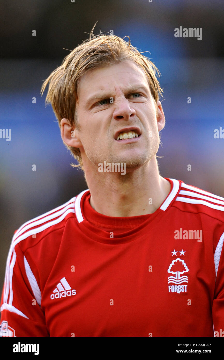 Football - Championnat Sky Bet - Birmingham City / Nottingham Forest - St Andrews.DaN Harding, forêt de Nottingham Banque D'Images