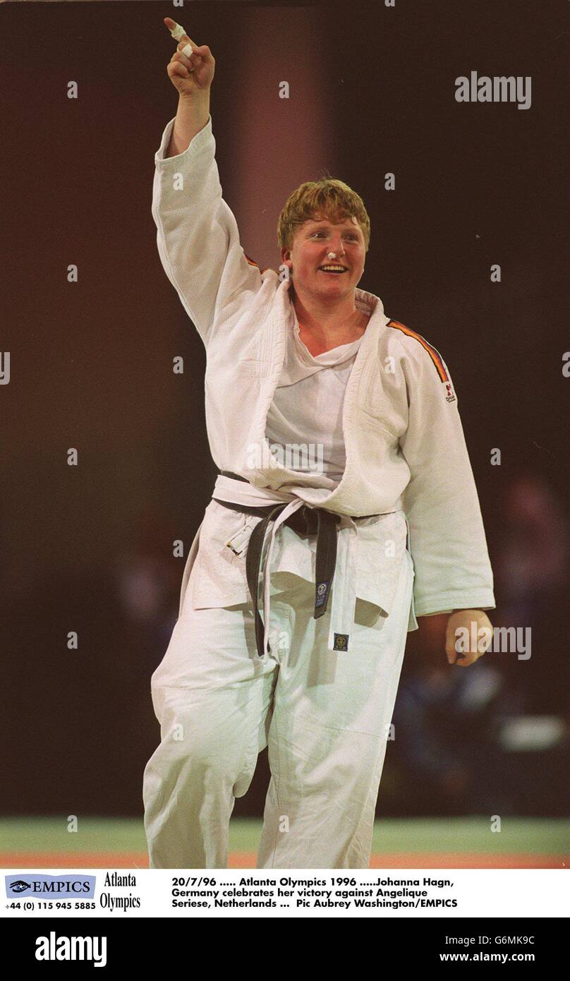 Jeux Olympiques d'Atlanta 1996 - Femmes de Judo Banque D'Images