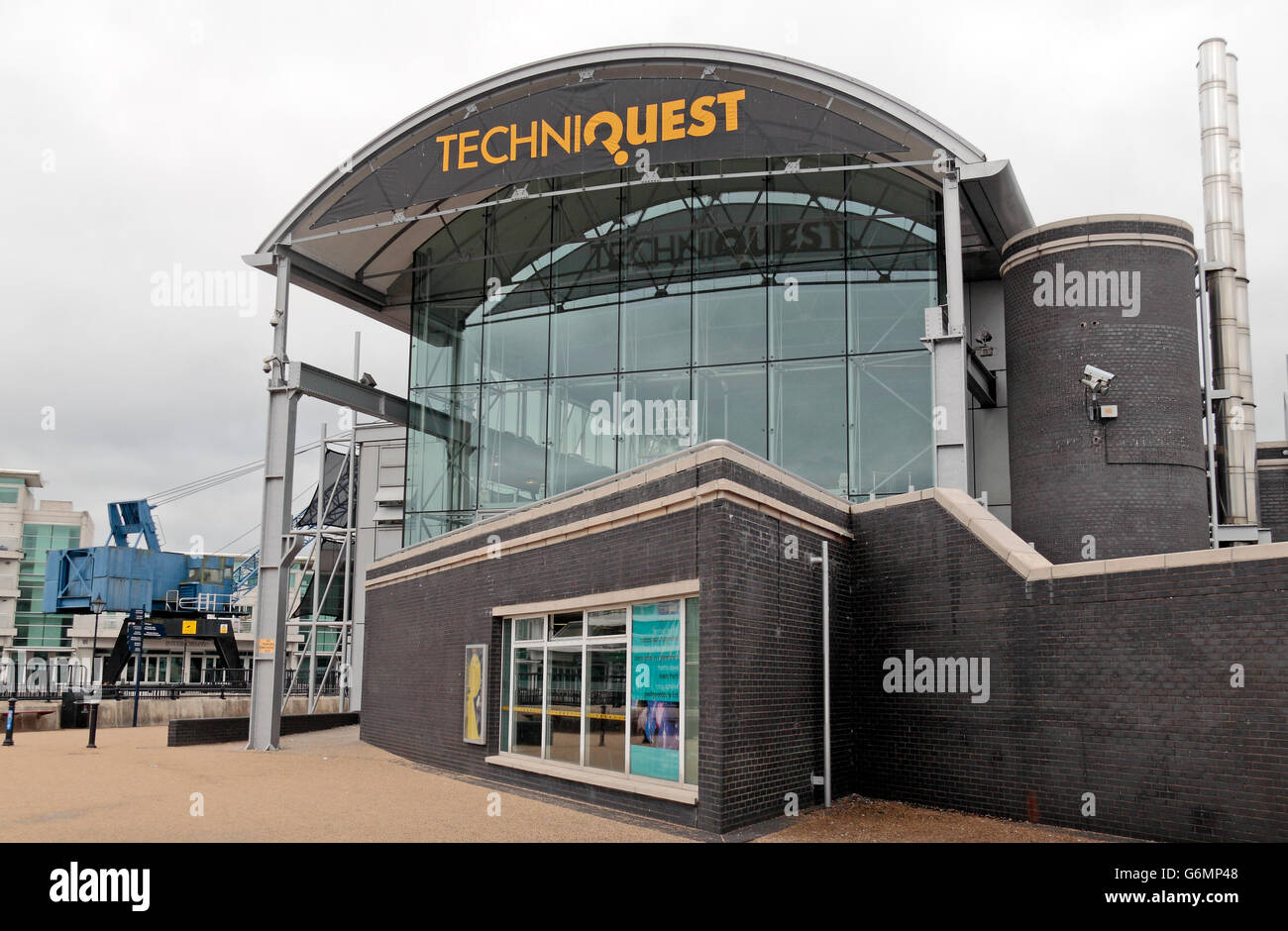 Techniquest, une science et centre de découverte de la baie de Cardiff, Glamorgan, Pays de Galles. Banque D'Images