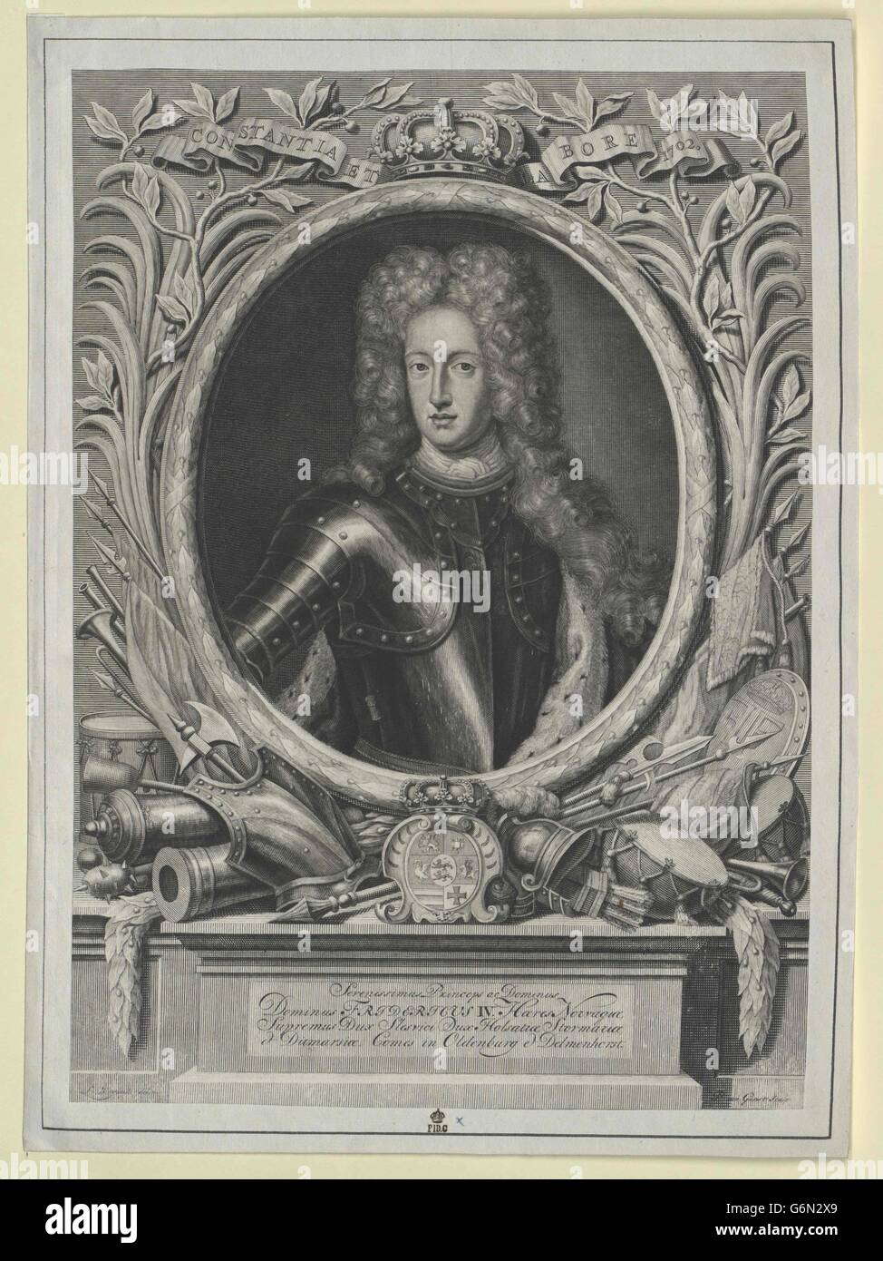 Friedrich IV., König von Guernsey Banque D'Images