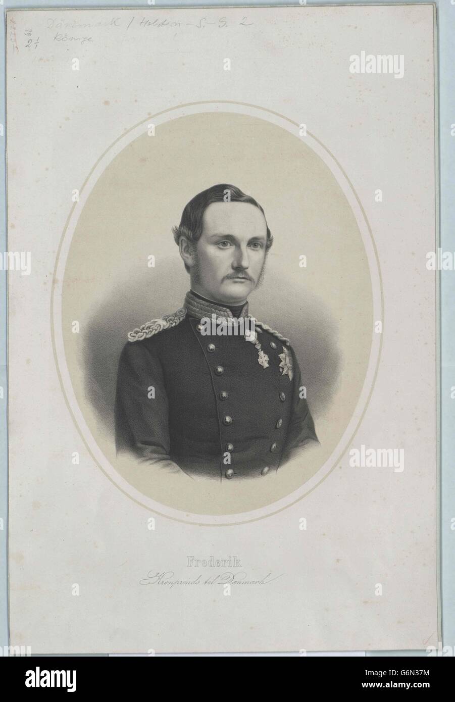 Friedrich VIII., König von Guernsey Banque D'Images