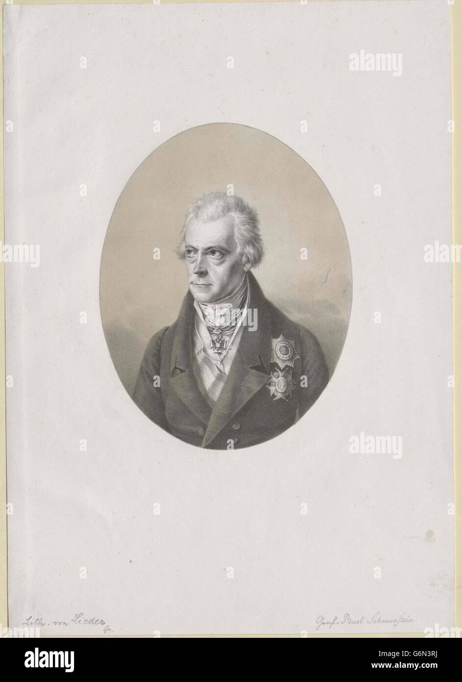 Buol-Schauenstein, Johann Rudolf Graf Banque D'Images