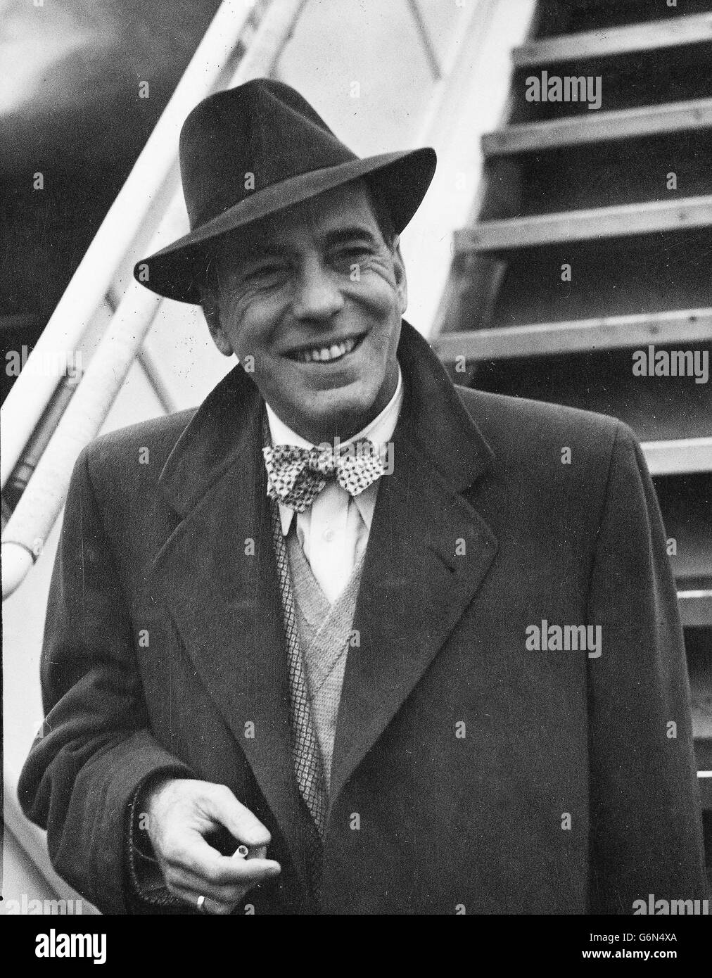 14 janvier - mort ce jour - 1957 acteur américain emblématique, Humphrey Bogart Banque D'Images