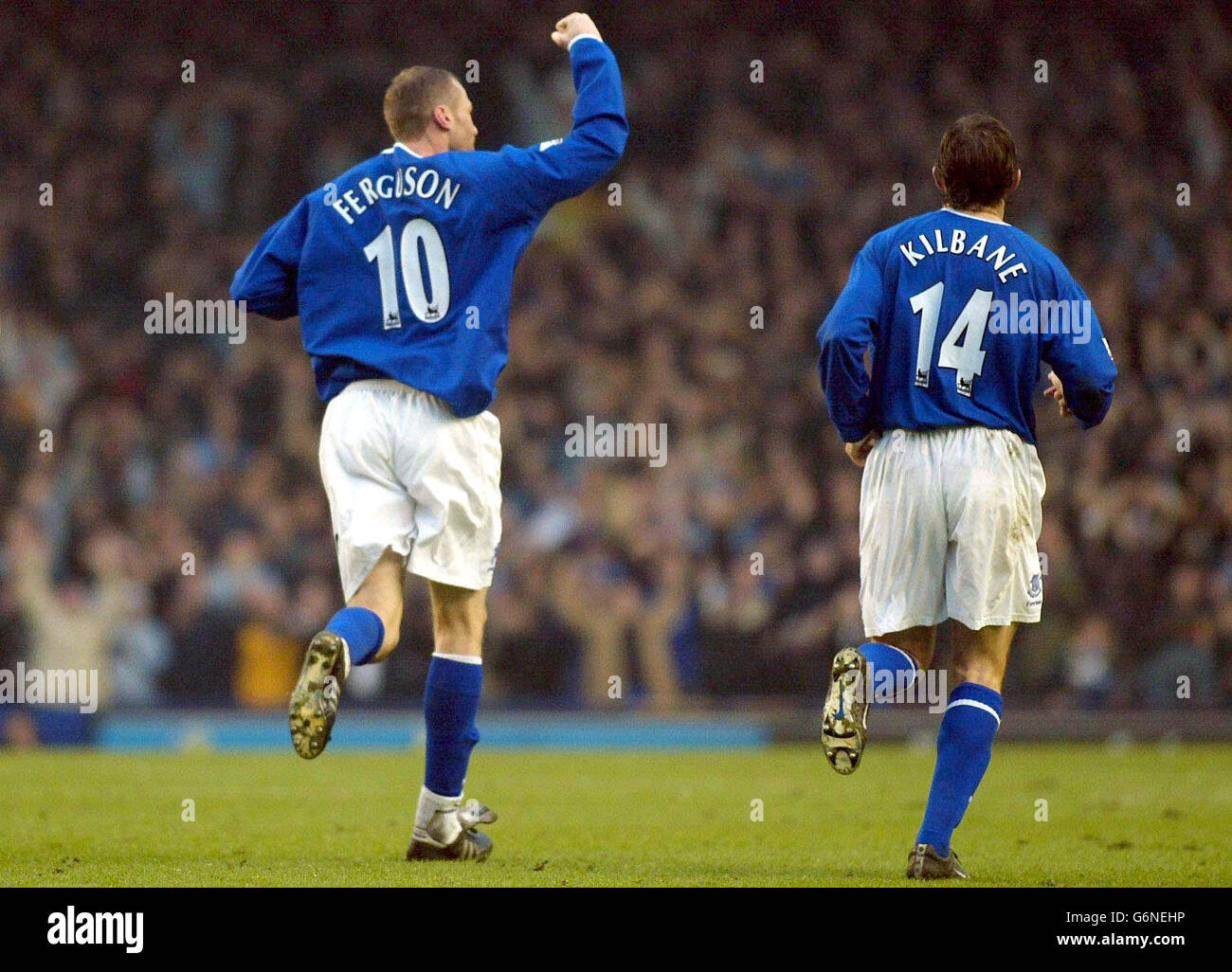 Everton v Norwich City Banque D'Images