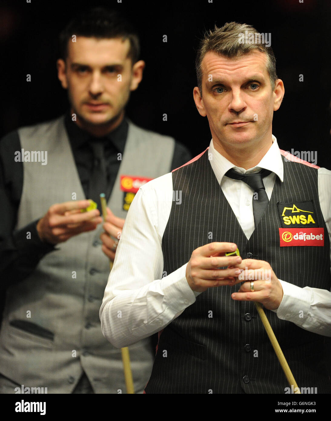 Snooker - 2014 Dafabet Masters - Premier jour - Alexandra Palace Banque D'Images